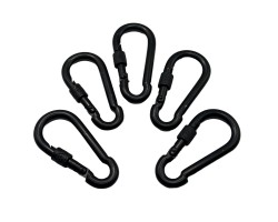 Комплект грушевидных карабинов (5шт 4х8см) №32