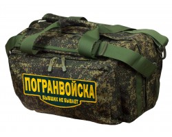 Армейская камуфляжная сумка-рюкзак с нашивкой Погранвойска