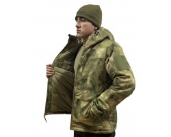 Армейская тактическая куртка (защитный камуфляж)