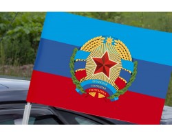 Автомобильный флаг ЛНР №7530