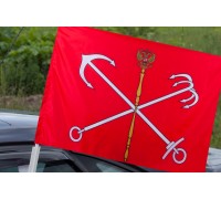 Автомобильный флаг Санкт-Петербурга