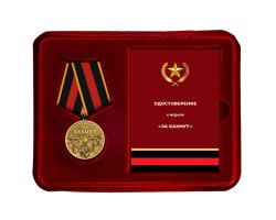 Памятная медаль участнику боёв 