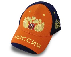 Бейсболка с вышивкой герб России