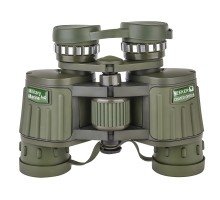 Бинокль Military Marine Seeker 8x42 - серьезный бинокль для широкого круга покупателей - охотников, рыбаков, любителей активных видов спорта и отдыха. Призма - Porro, увеличение - х8, поле зрения - 131/1000 м. №16