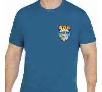 Бирюзовая футболка с эмблемой ВДВ