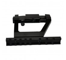 Боковой кронштейн с планкой Пикатинни/Вивера для АК* - Боковой быстросъемный кронштейн для крепления оптических прицелов на оружие с боковой планкой типа 