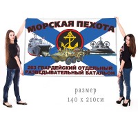 Большой флаг 263 гвардейского ОРБ МП