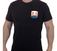Черная футболка ВМФ СССР