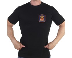 Черная футболка МВД