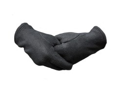 Теплые зимние перчатки из флиса (Черный)  №90