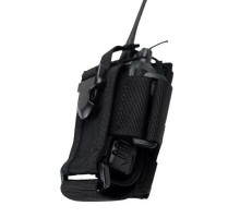 Тактический подсумок под рацию (черный) - Универсальный подсумок для рации из плотного влагостойкого материала Cordura 800D. За счет эластичного и тянущегося шнурка, подходит по высоте для всех моделей раций. Может переноситься на ремне, рюкзаке, разгрузк