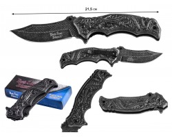 Дизайнерский нож Dark Side Blades Spring Assisted DS-A058 Black (США)