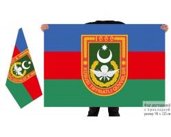 Двусторонний флаг Сил специального назначения Азербайджана