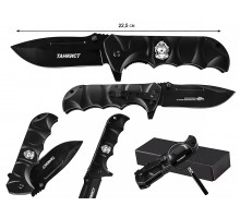 Складной нож Танкиста с гравировкой 