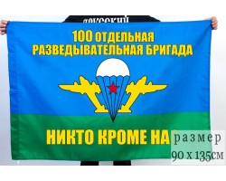Флаг «100 Отдельная разведывательная бригада ВДВ»