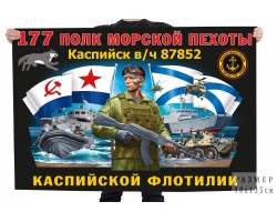 Флаг 177 полка Морской пехоты Каспийской флотилии №11678 