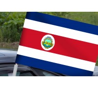 Флаг Коста-Рики на машину