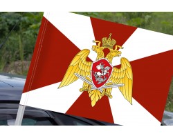 Флаг Нацгвардии РФ  на машину №9162