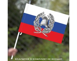 Флаг Пожарной охраны России 40х60 см №6370
