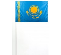 Флажок Казахстана на палочке
