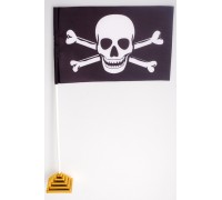Флажок Пиратский «с костями»