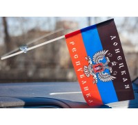 Флаг ДНР в машину