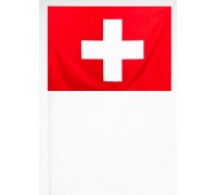 Флажок Швейцарии на палочке