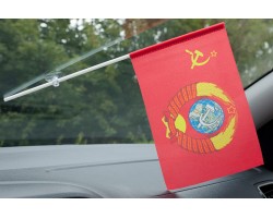 Флажок Советского Союза с гербом