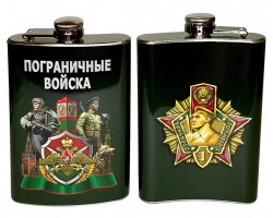 Фляжка в подарок пограничнику