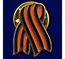 Значок с Георгиевской ленточкой  №372