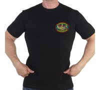 Черная футболка «63-й Биробиджанский пограничный отряд»