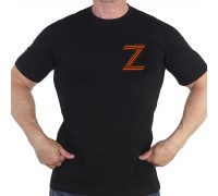 Черная футболка с буквой Z