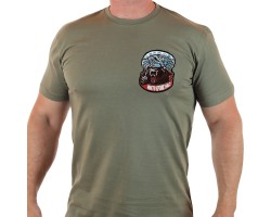 Десантная мужская футболка Медведь ВДВ-шник.