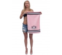 Брендовое женское полотенце с логотипом Juicy Couture.