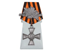 Георгиевский крест 3 степени на подставке