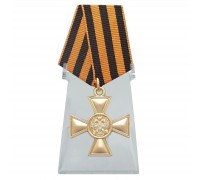 Георгиевский крест для иноверцев I степени на подставке