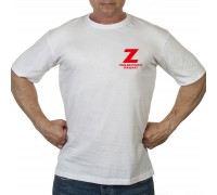 Белая футболка c «Z»