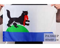 Иркутский флаг 40x60 см