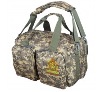 Камуфляжная армейская сумка с нашивкой Погранвойска