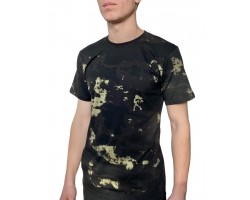 Мужская футболка камуфляжа тёмный мох