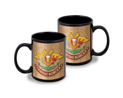 Черная керамическая кружка 