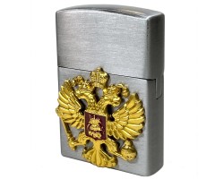 Коллекционная зажигалка с гербом России