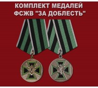 Комплект медалей ФСЖВ 