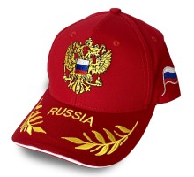 Красная бейсболка Z с вышивкой – одна Родина, один народ, одна цель. Поддержи наших! №89