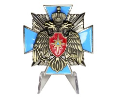 Крест МЧС России на подставке