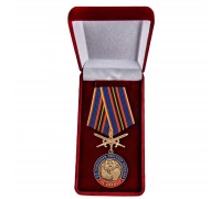 Латунная медаль За службу в 60-ой Таманской ракетной дивизии