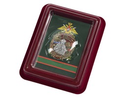 Латунный знак 