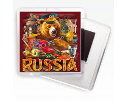 Магнитик Русский медведь