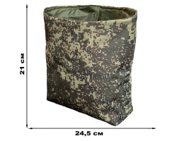 Многофункциональный тактический подсумок 21х24,5см (цифра) - крепление подсумка на варбелт, рюкзак, тактический ремень или разгрузку для быстрой и надежной фиксации осуществляется с помощью системы MOLLE. №82