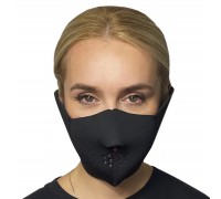 Многоразовая медицинская маска Skulskinz Black